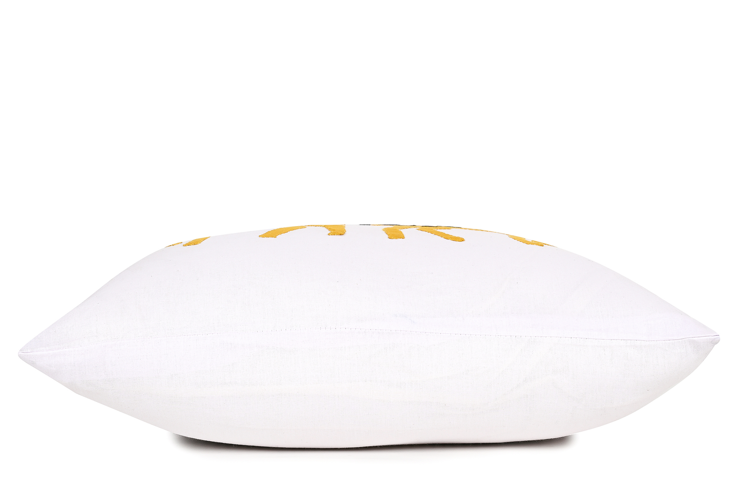 Handmade Cushion Cover , Applique Patchwork , Set Of 5 Piece, (16x16), White